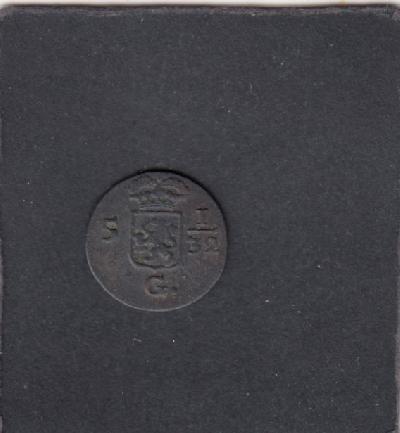 Beschrijving: 1/2 Duit (S563)